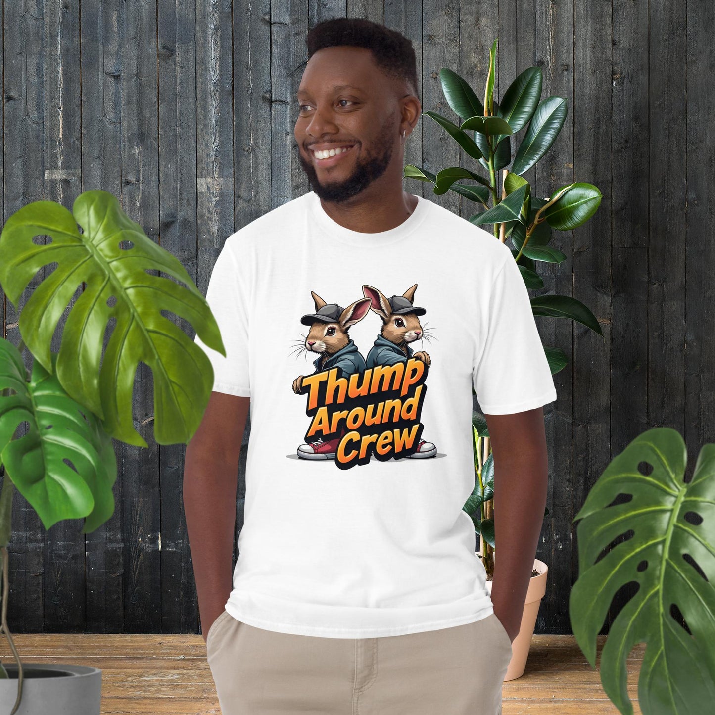 Thump Around Crew | T-shirt lapin hip-hop urbain