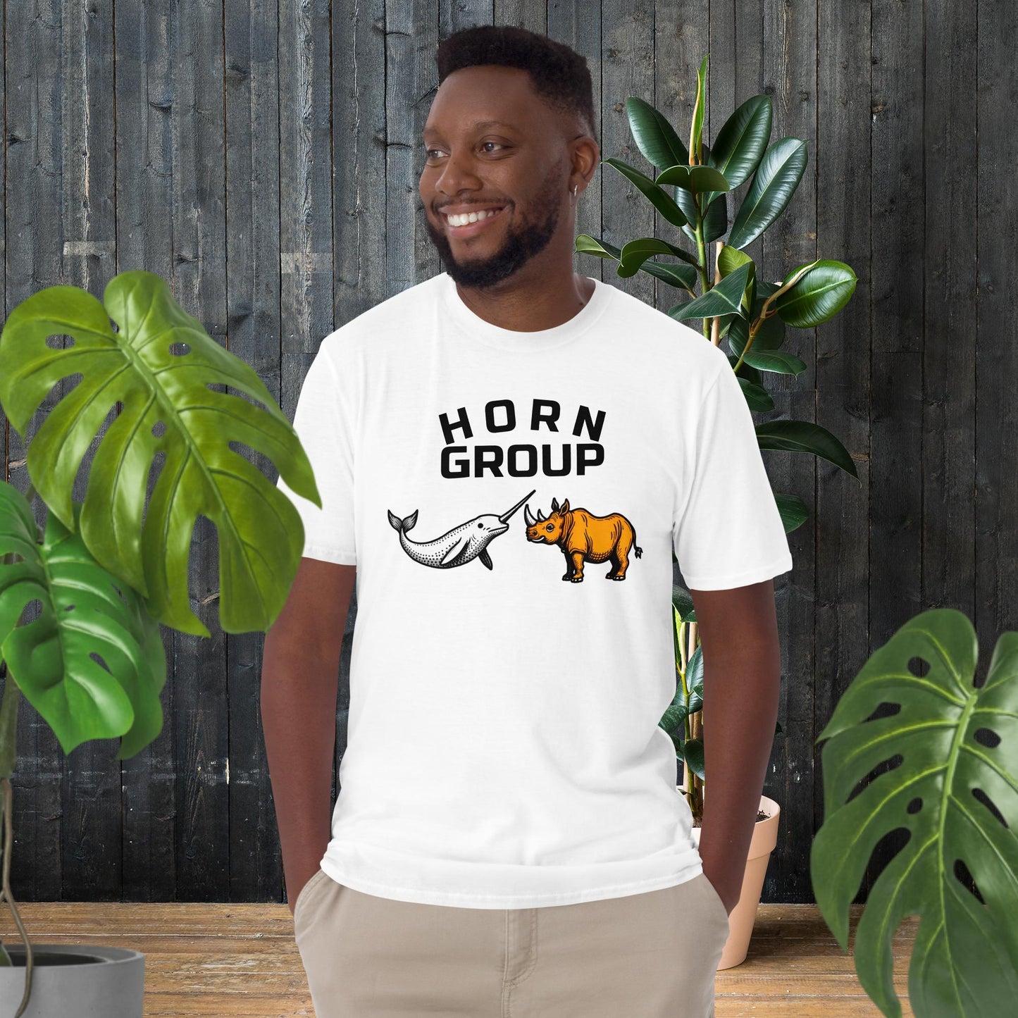 Horn Group | Narwal- & Nashorn-T-Shirt