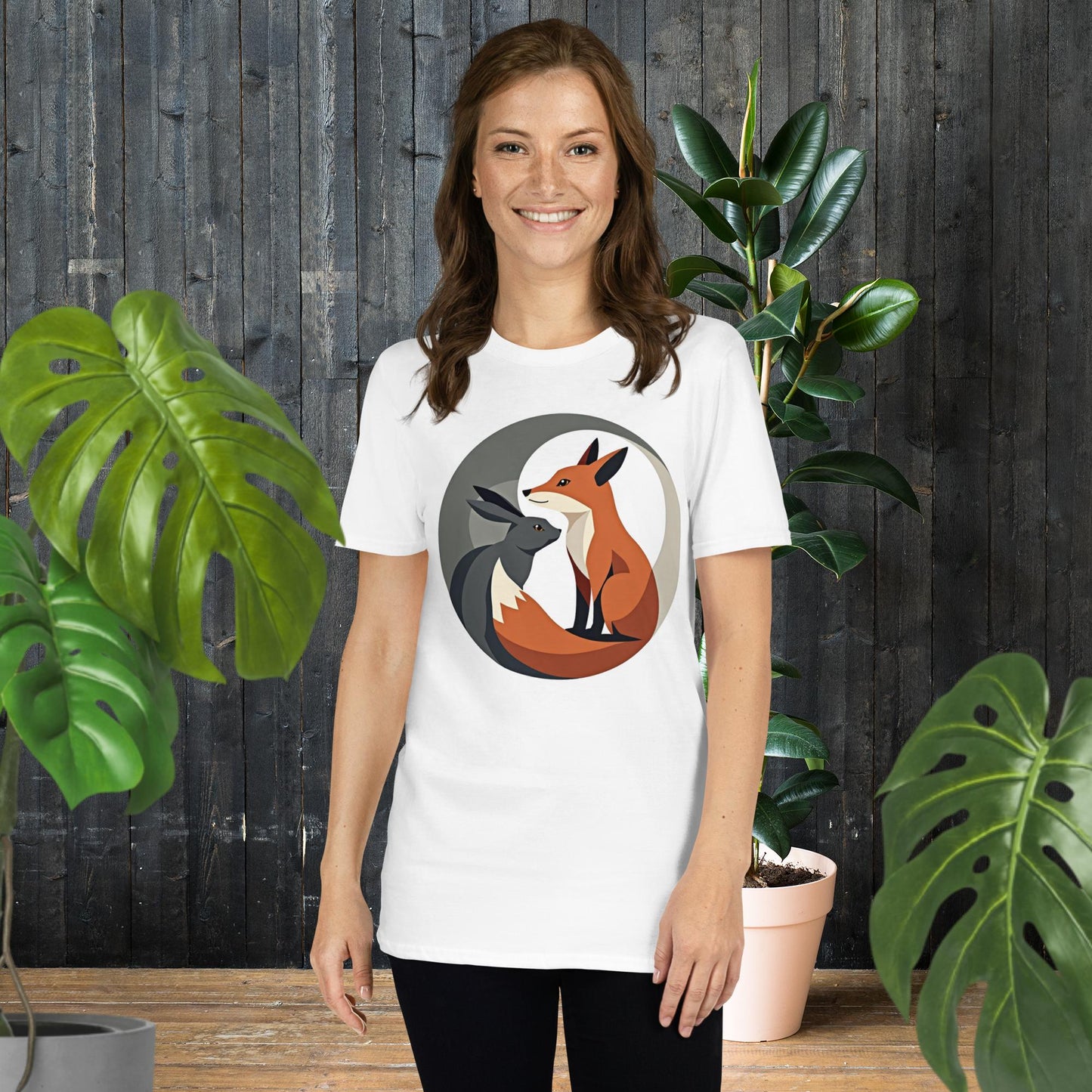 Woodland Animal | Fox and Hare T-Shirt