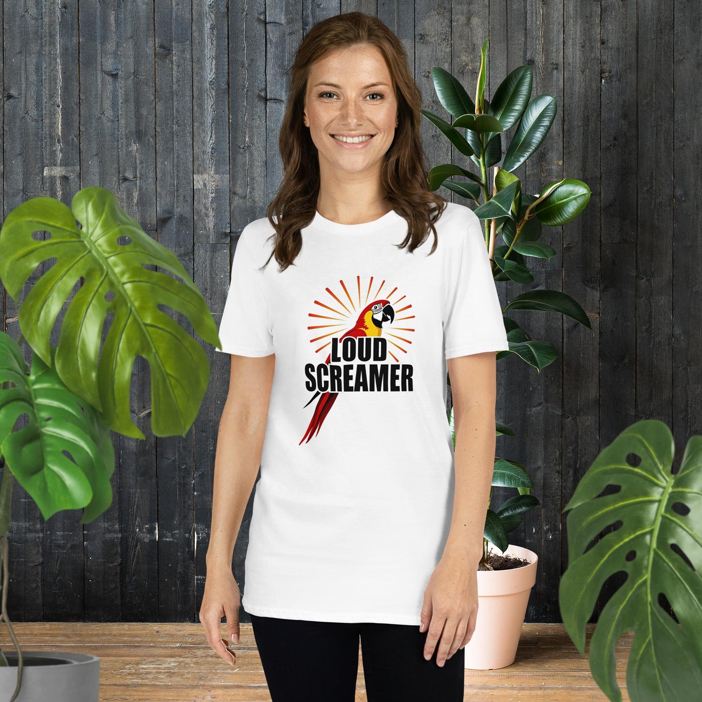 Loud Screamer | Funny Parrot T-Shirt