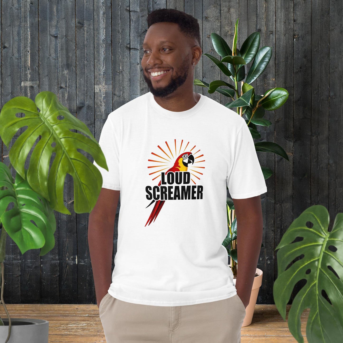 Loud Screamer | Funny Parrot T-Shirt