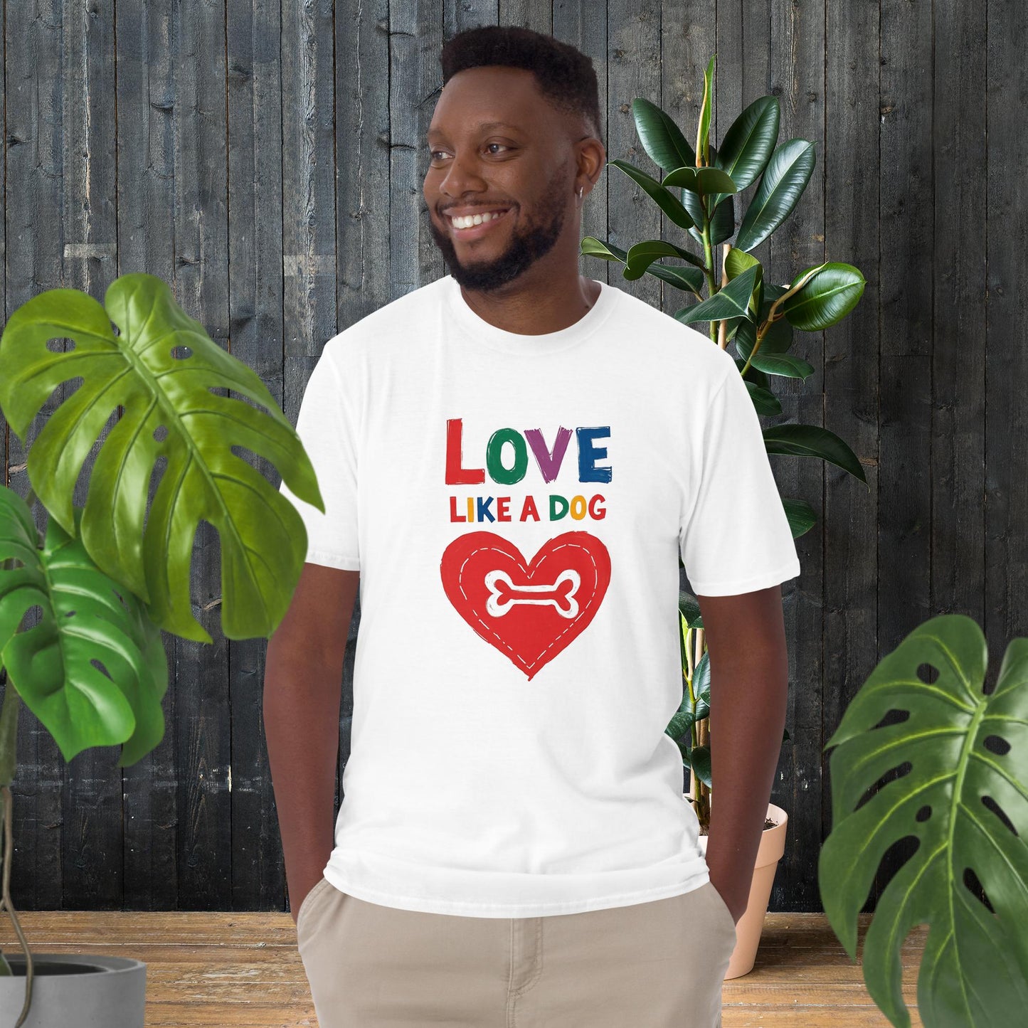 J'aime les chiens | T-shirt pour amoureux des chiens