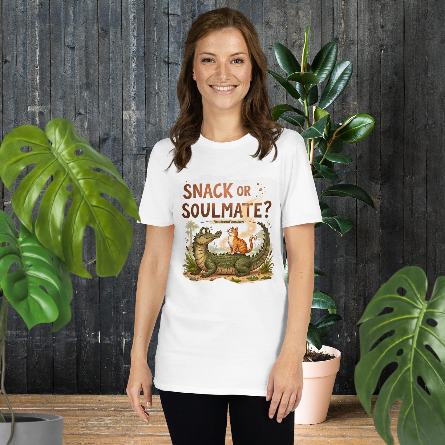 Seelenverwandter oder Snack? | Lustiges Tier-T-Shirt
