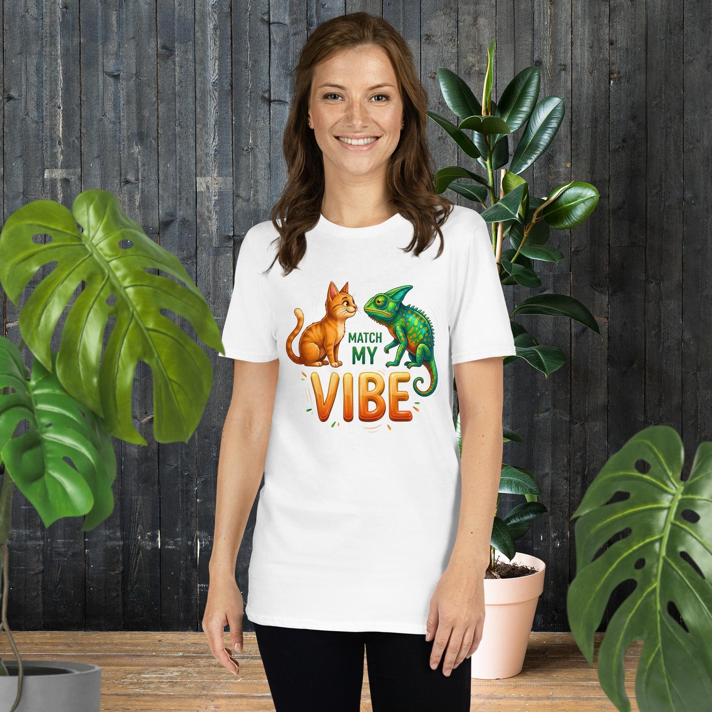 Combina com a Minha Vibe | Camiseta Engraçada de Animal