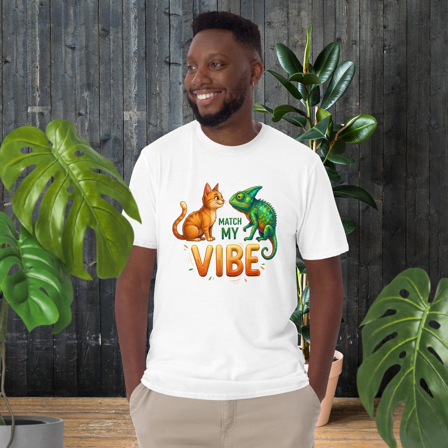 Combina com a Minha Vibe | Camiseta Engraçada de Animal