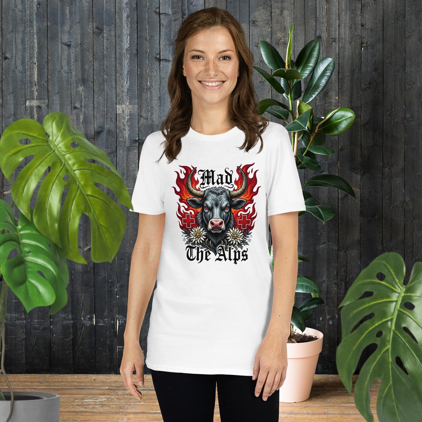 Mad The Alps | Fierce Swiss Bull T-Shirt