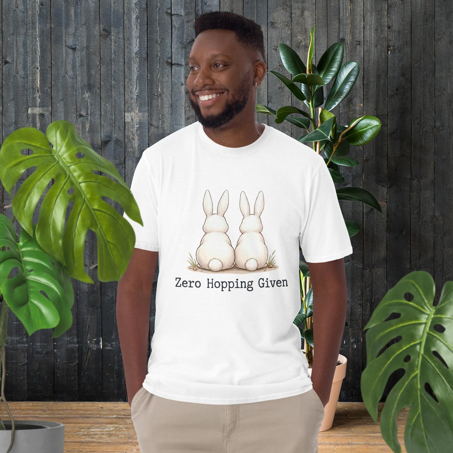 Zero Hopping Given | Lustiges Hasen-T-Shirt