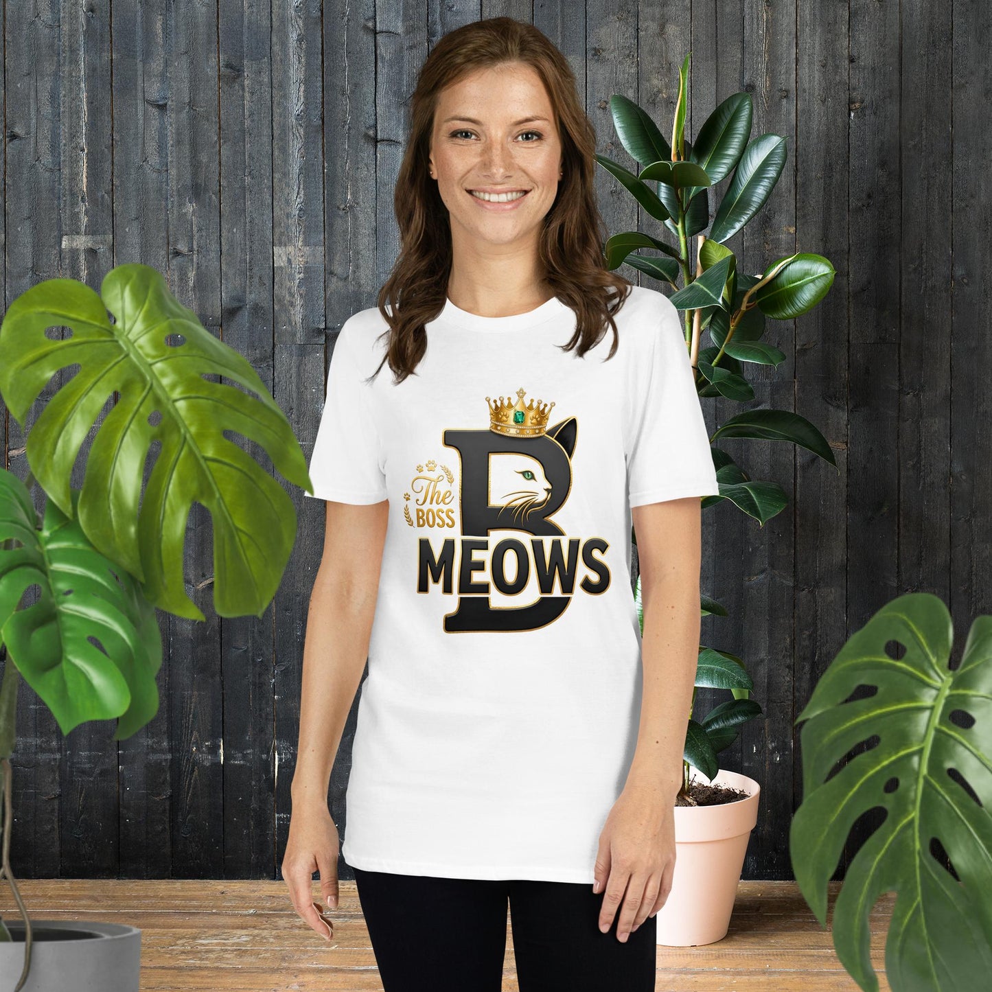 O Chefe Mia | T-Shirt para Donos de Gato