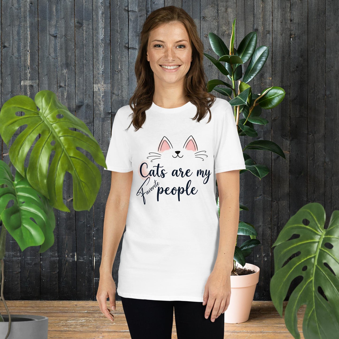 Os Gatos São o Meu Povo | T-Shirt para Amantes de Gatos